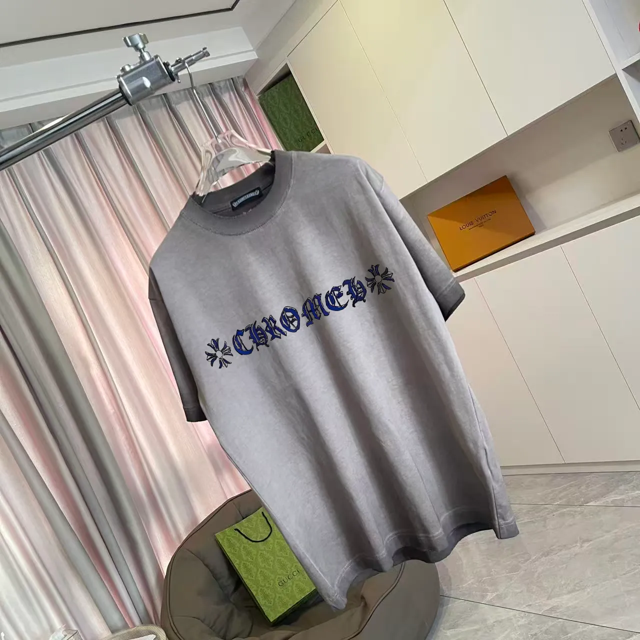 ch *2026 New Arrival t g Same Style Size：S M L XL XXL ：White Purple Gray